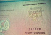 Диплом ДНР