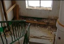 Подъезд без крыши