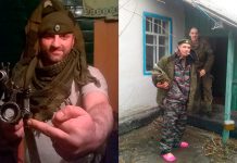 Русские оккупанты в Дебальцево