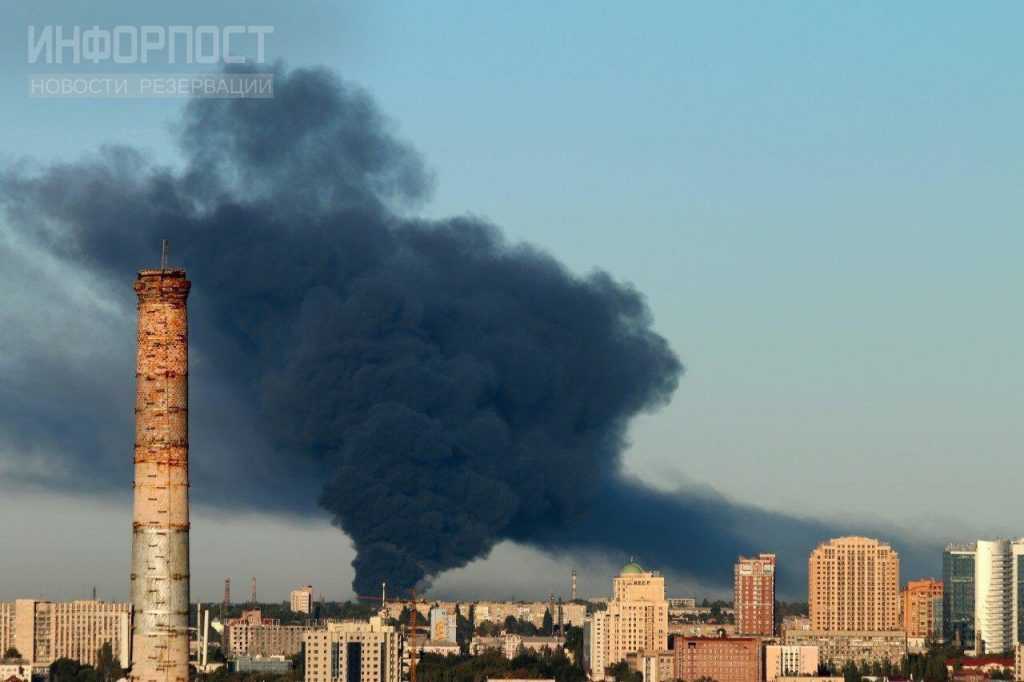 Взрывы в Донецке 2