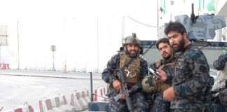 Муджахиды Талибана в Кабуле